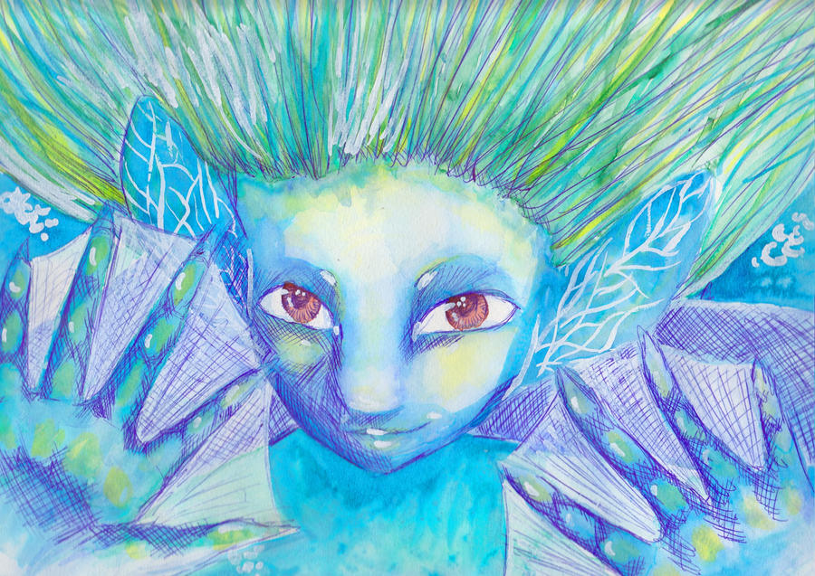 Fish human by Radschel on DeviantArt