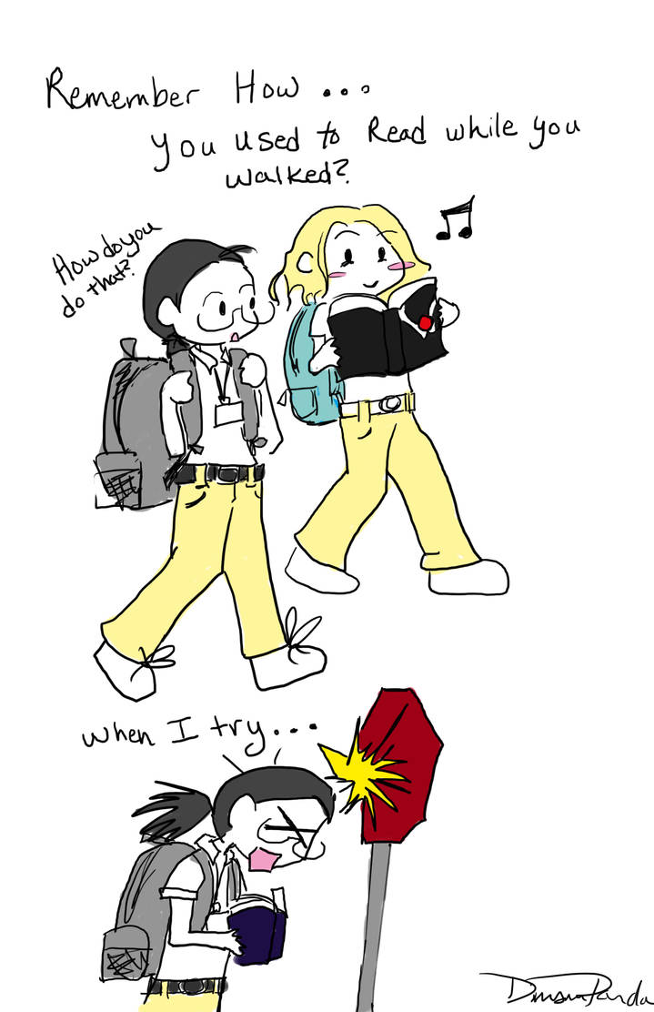 Comic Rin Read Throwback Comics for Rin-chan: Read and Walk by DimsumPanda on DeviantArt