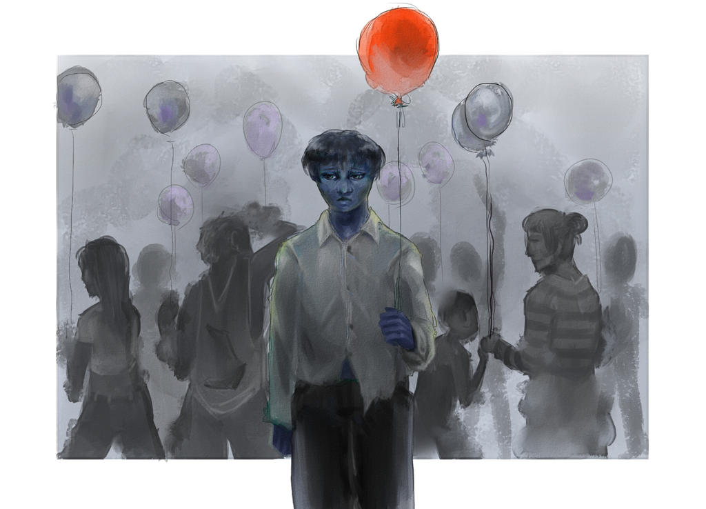 Deviantart Blue Boy Blue Boy by RikoMixxyKitsune on DeviantArt