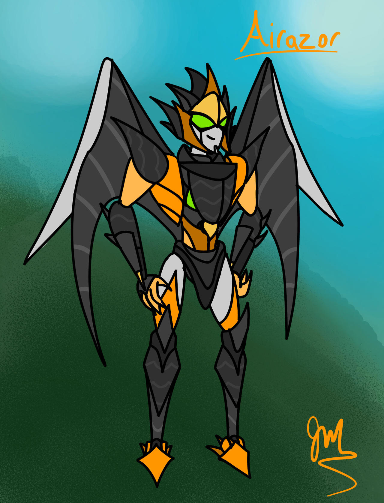Air Razor Human Airazor by jaybee003 on DeviantArt