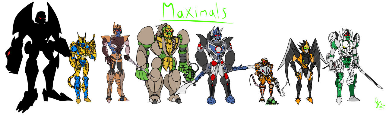 Maximal Combiners Beast Wars: Rebooted (Maximal Cast) by jaybee003 on DeviantArt