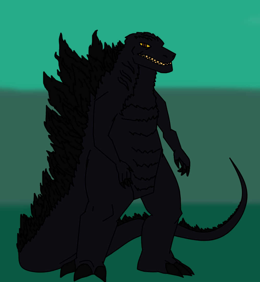 ForeverGoji - Godzilla redesign by ForeverwingFANDOM on DeviantArt