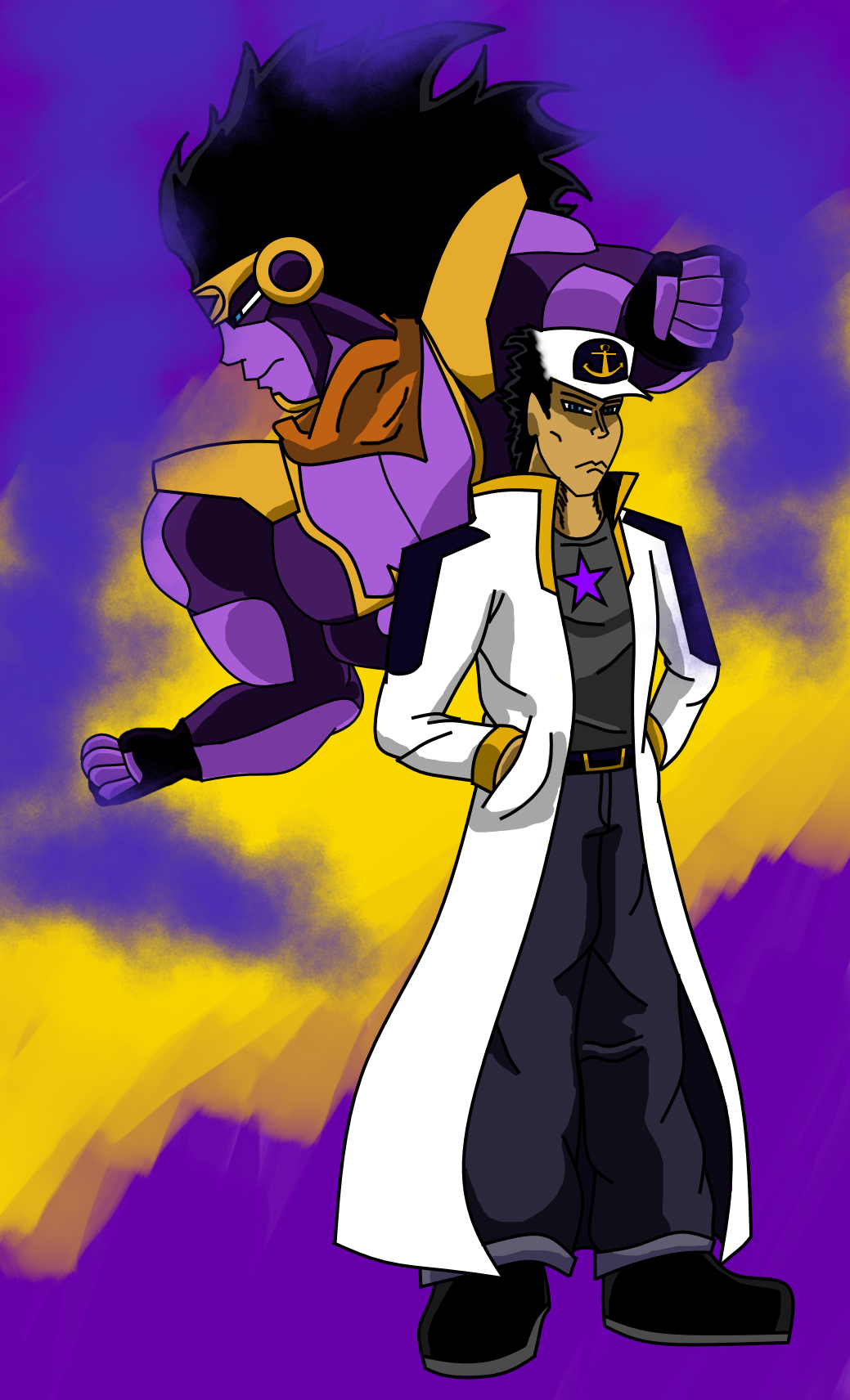 Stand JJBA: Star Platinum (Kujo Jotaro) by Raul-rosario on DeviantArt