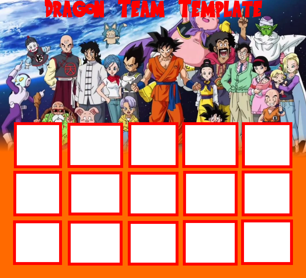 Dragon Team Roster Template by The-JMP on DeviantArt