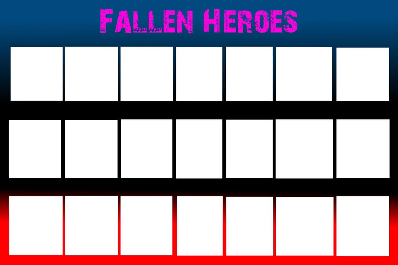 Fallen Heroes Multple Template by The JMP on DeviantArt Fallen Heroes Multple Template by The JMP on DeviantArt