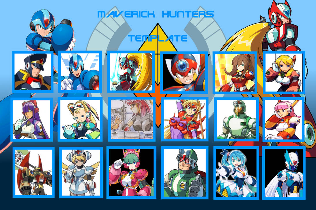 Eveolve Hunter Roster JRV Maverick Hunters Roster by The-JMP on DeviantArt