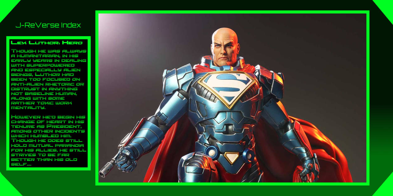 Lex Luthor Muscles J-ReVerse Index Entry 276: Lex Luthor - Hero by The-JMP on DeviantArt