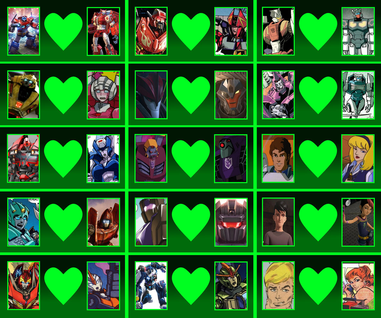 Transformers Reverse J-ReVerse Pairings: Transformers by The-JMP on DeviantArt