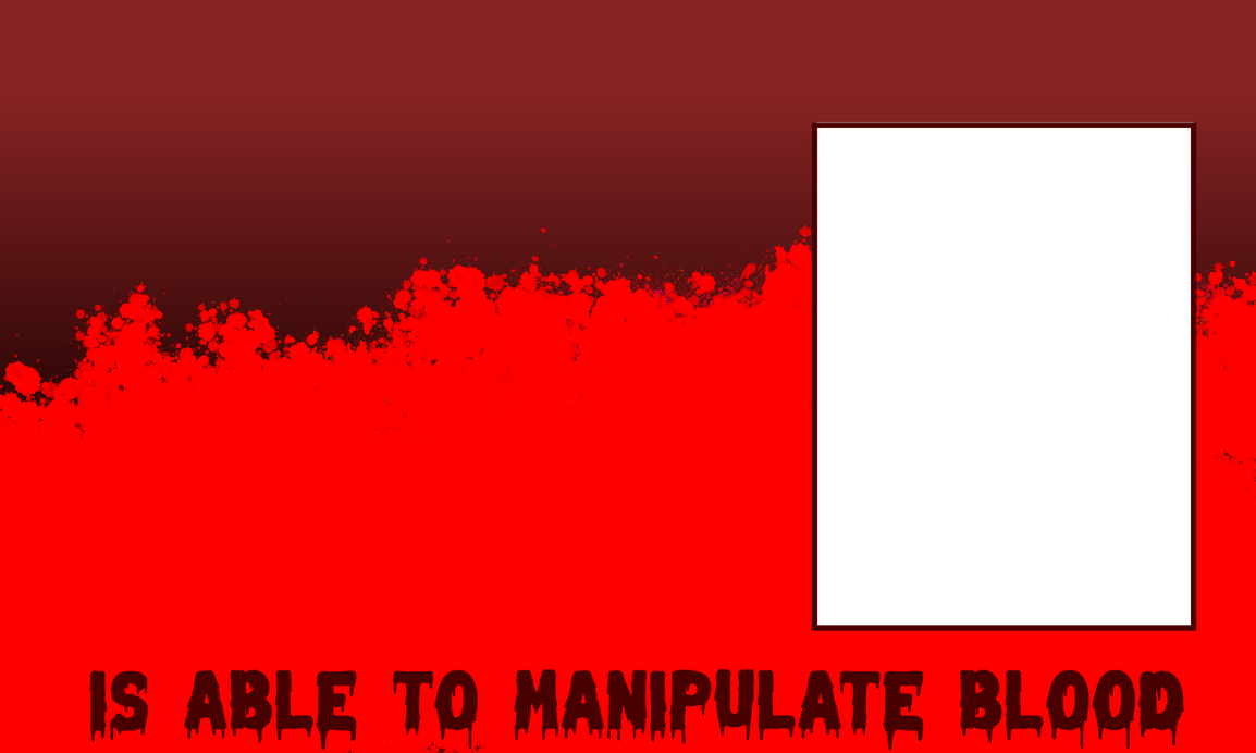 Blood Manipulation Template by The-JMP on DeviantArt
