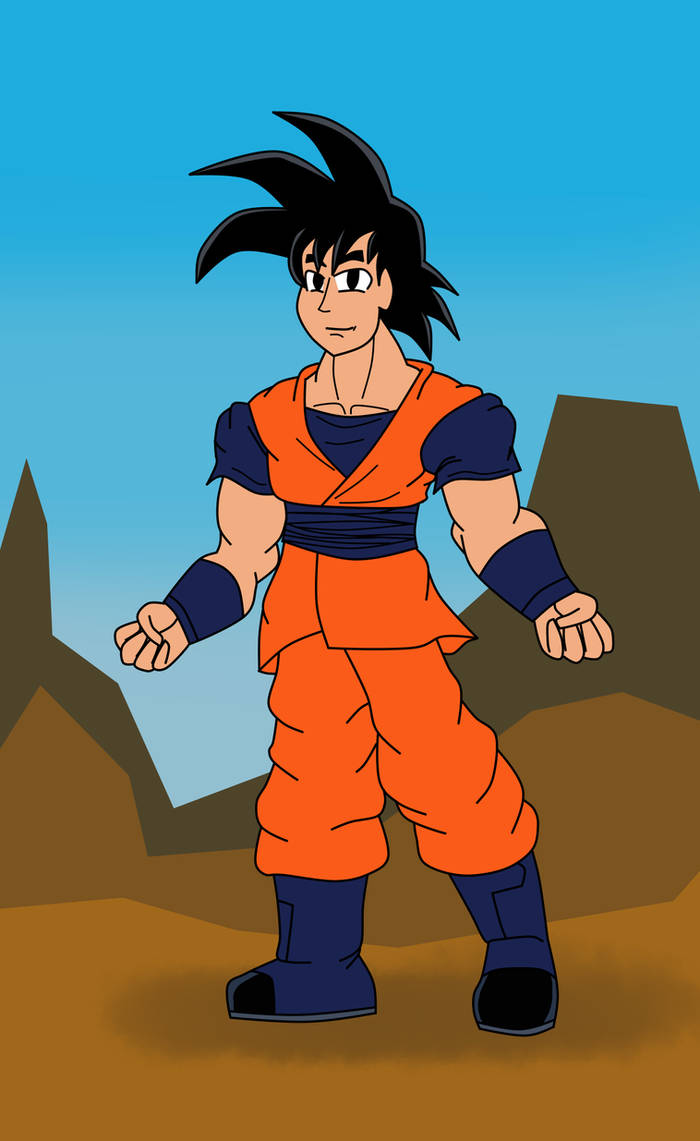 J-ReVerse: Son Goku Revisit Color 1 by The-JMP on DeviantArt