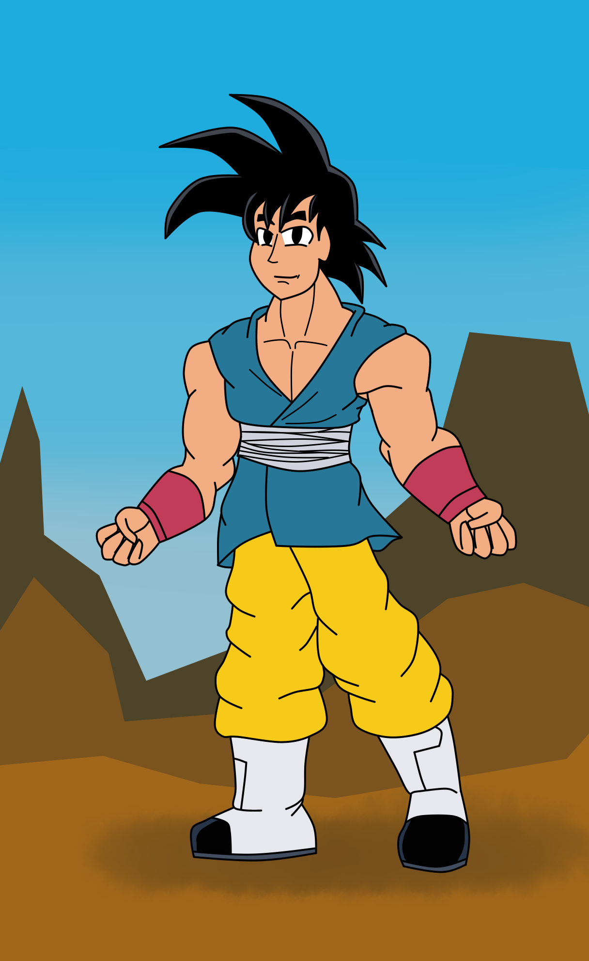J-ReVerse: Goku Revisit Color 4 by The-JMP on DeviantArt