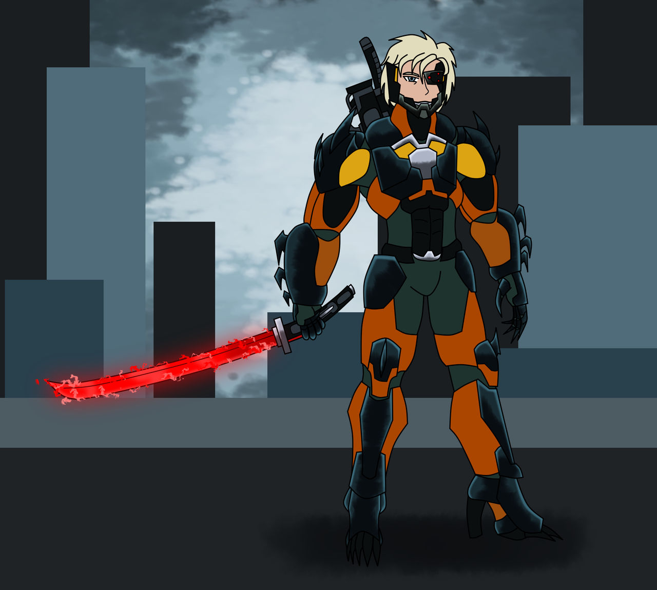 J-ReVerse: Raiden (Metal Gear) Redesign Color 5 by The-JMP on DeviantArt