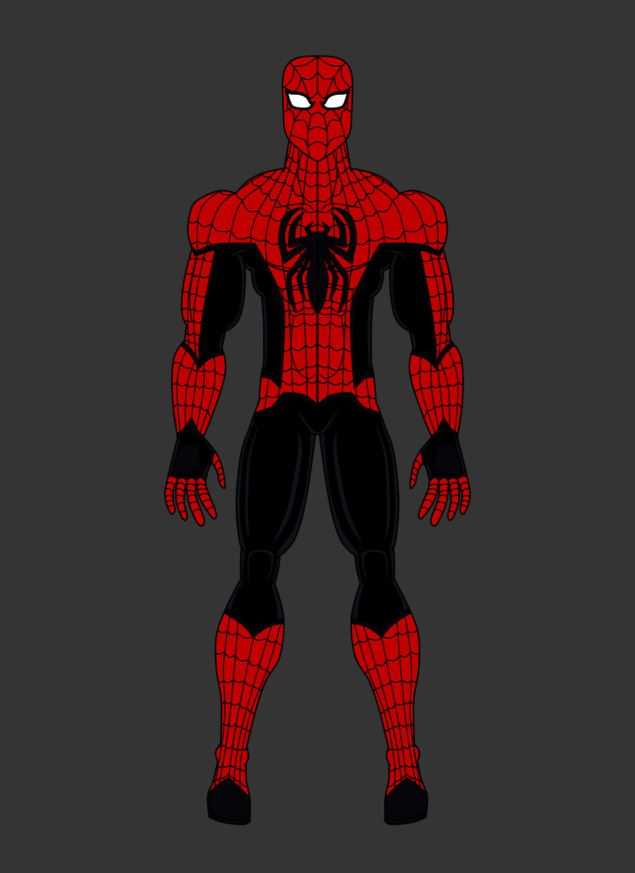 Reverse Color Spider Man