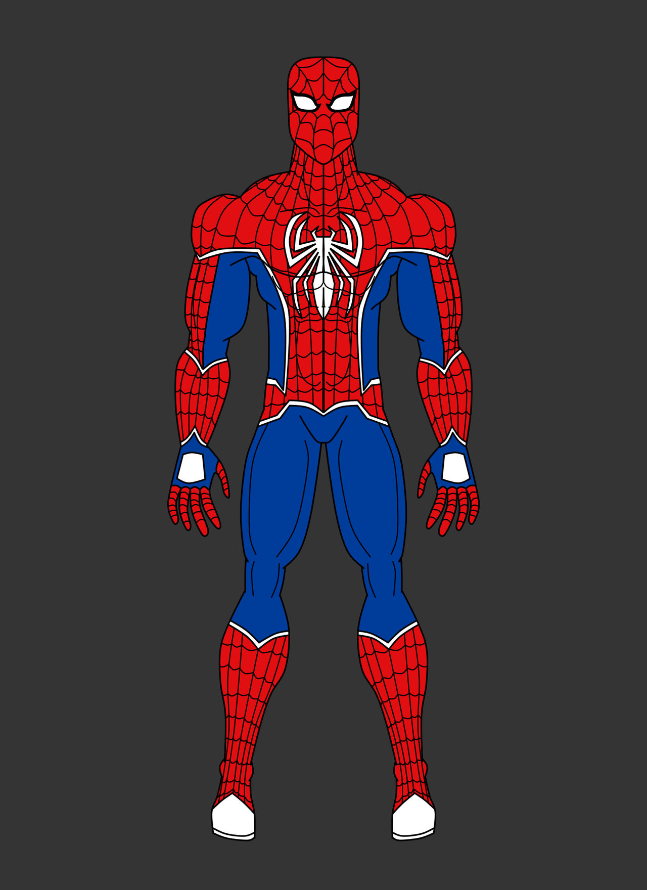 Reverse Color Spider Man