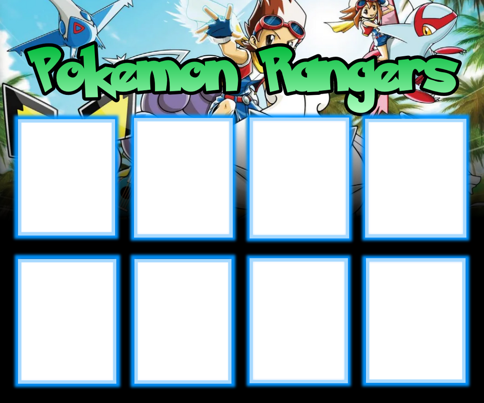 Pokemon Rangers Template by The-JMP on DeviantArt