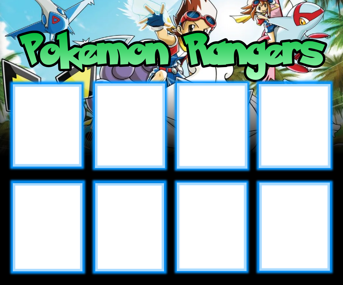 Pokemon Rangers Template by The-JMP on DeviantArt
