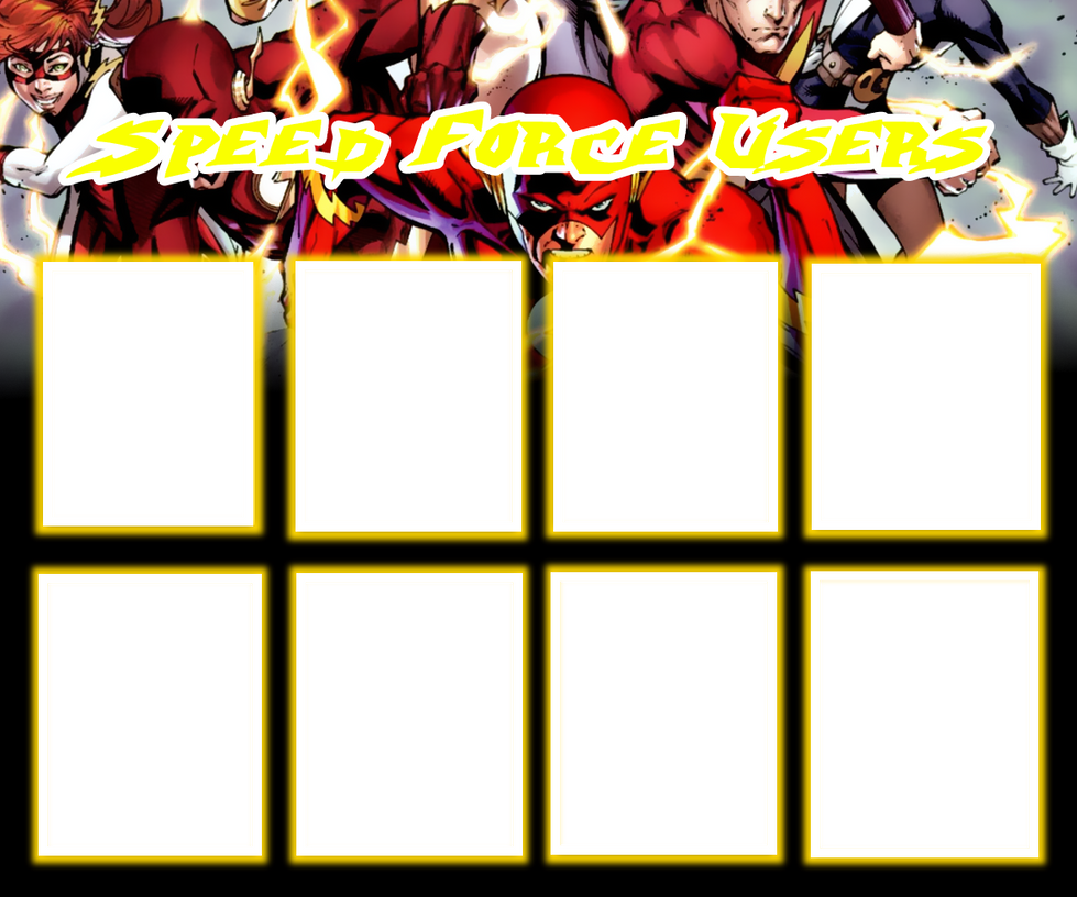 Speed Force Users Template by The-JMP on DeviantArt