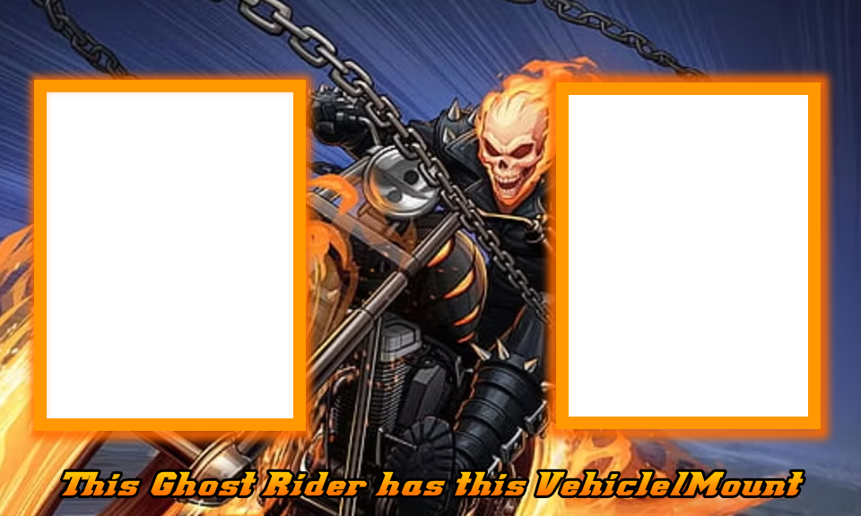 Ghost Rider Mount Template by The-JMP on DeviantArt