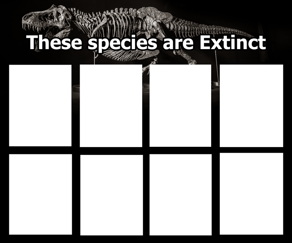 Extinct Species Template by The-JMP on DeviantArt