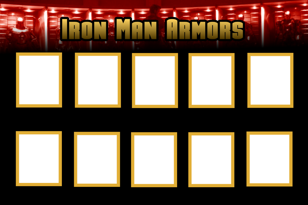 Iron Man Armors Template by TheJMP on DeviantArt