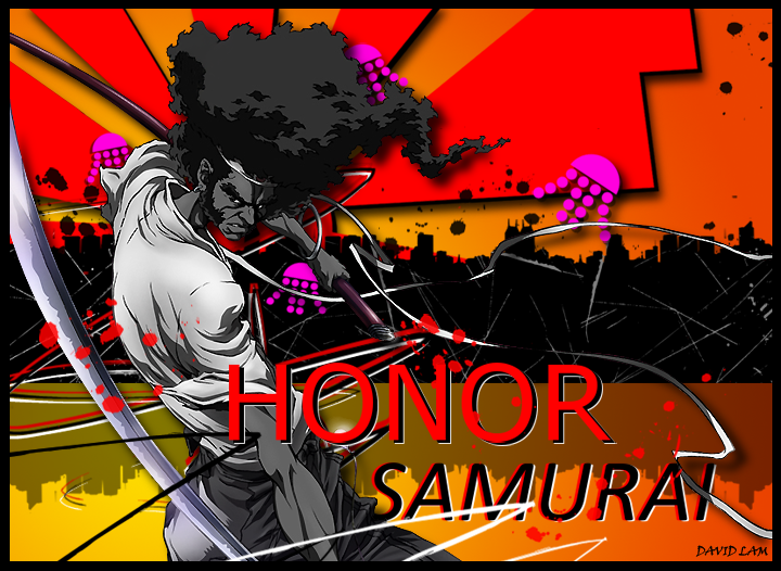 Afro Samurai T-Shirt Design