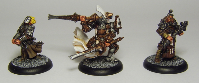 WARMACHINE Menoth Vassal, Mechanic and Seneschal