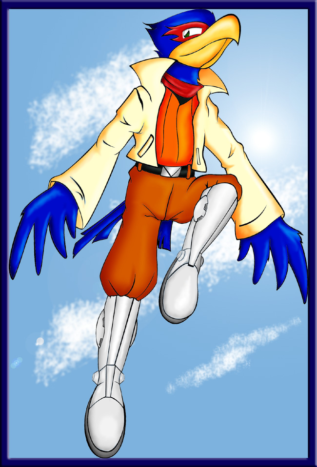 High Flying Falco, finished