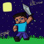 Minecraft drawing: The real Steve