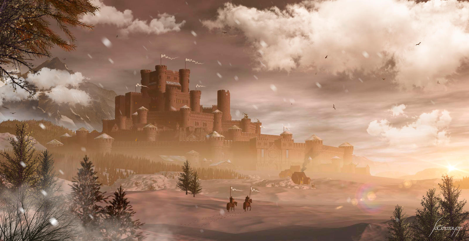 Winterfell by FelixSotomayorArt on DeviantArt