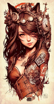 Steampunk Fox Girl
