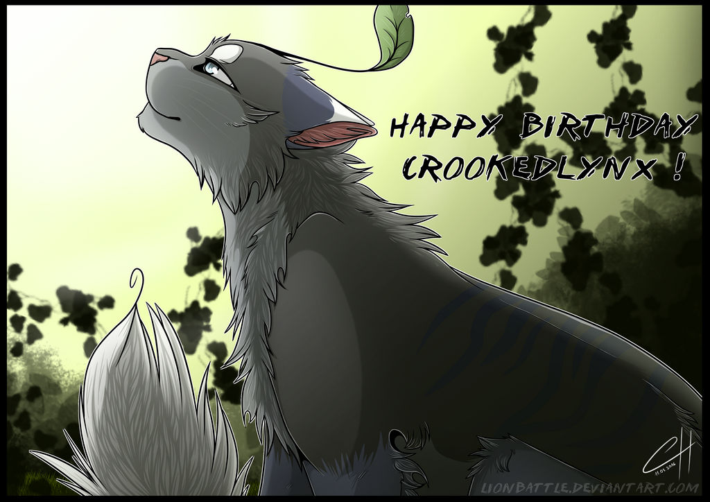 Happy Birthday, Crooked Lynx!