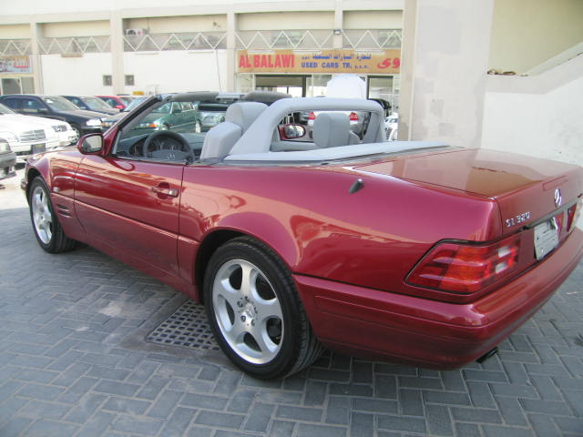 Mercedes SL320 1998 Red wine