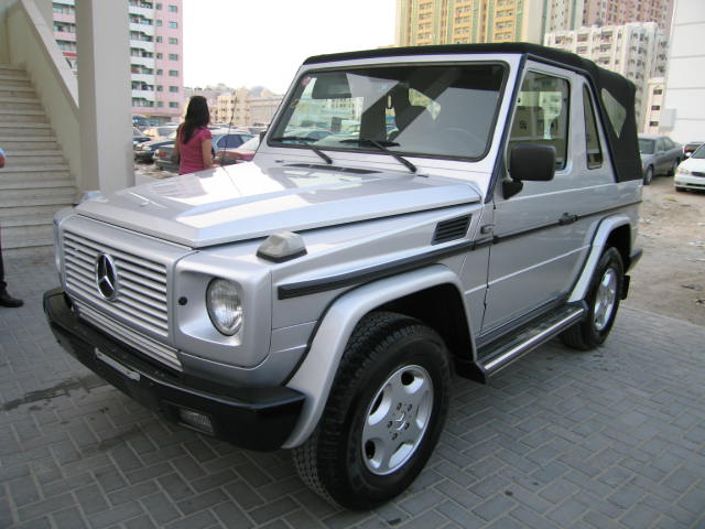 Mercedes G500 V8 2000 silver