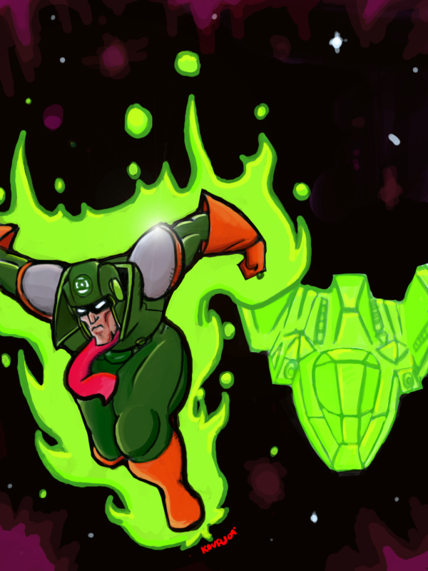 Captain Falcon Green Lantern