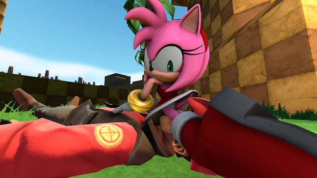 Sonic Frontiers Week#2 - Amy by PeachyOwl on Newgrounds