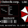 U.B.C.S. Umbrella ID Template