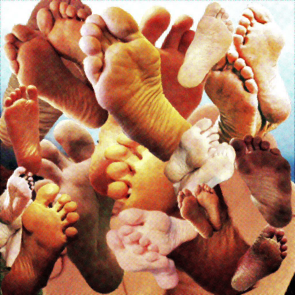 Man Feet Collages -Massaged and Manipulated