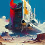 Space Art-Archeological Finds-Alien Craft