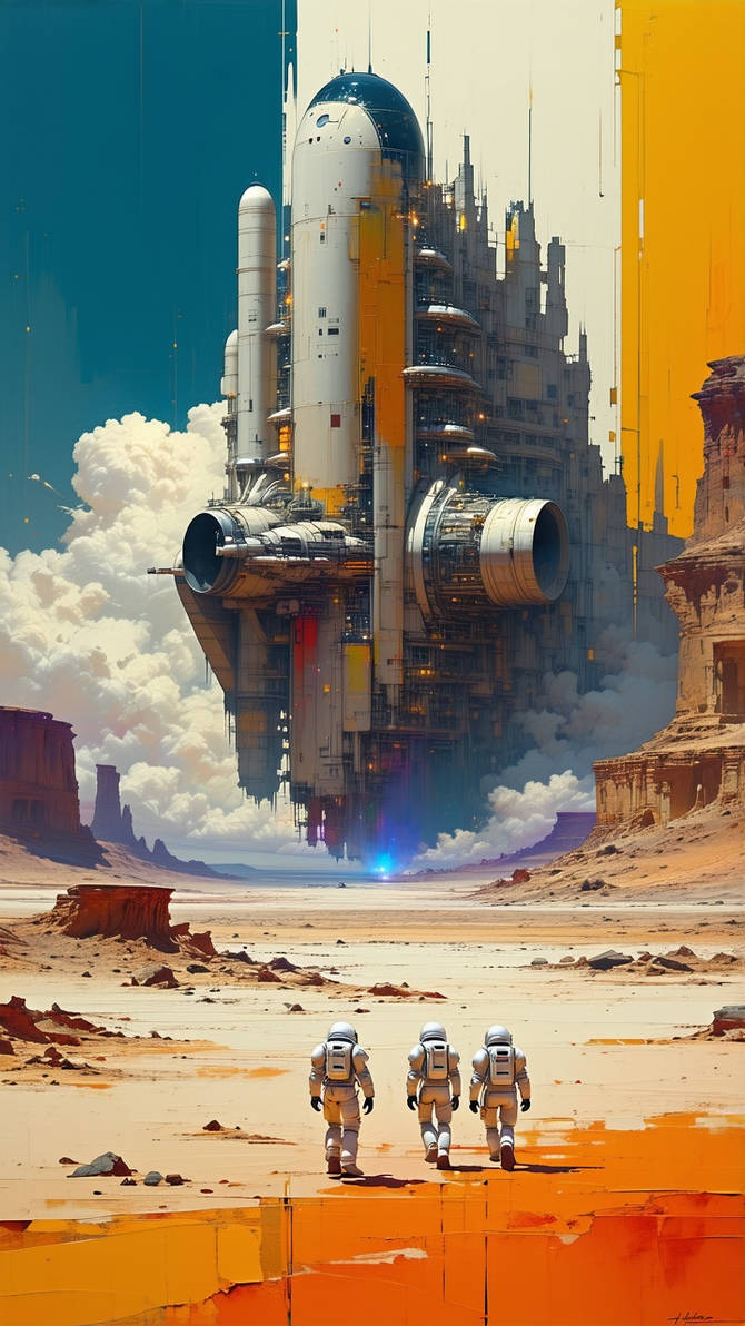 Space Art-Archeological Finds-Alien Craft by muttleybear16 on DeviantArt