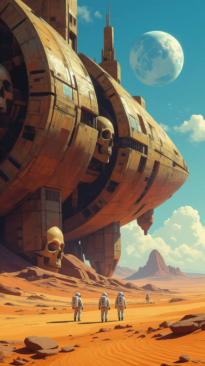 Space Art-Archeological Finds-Alien Craft by muttleybear16 on DeviantArt