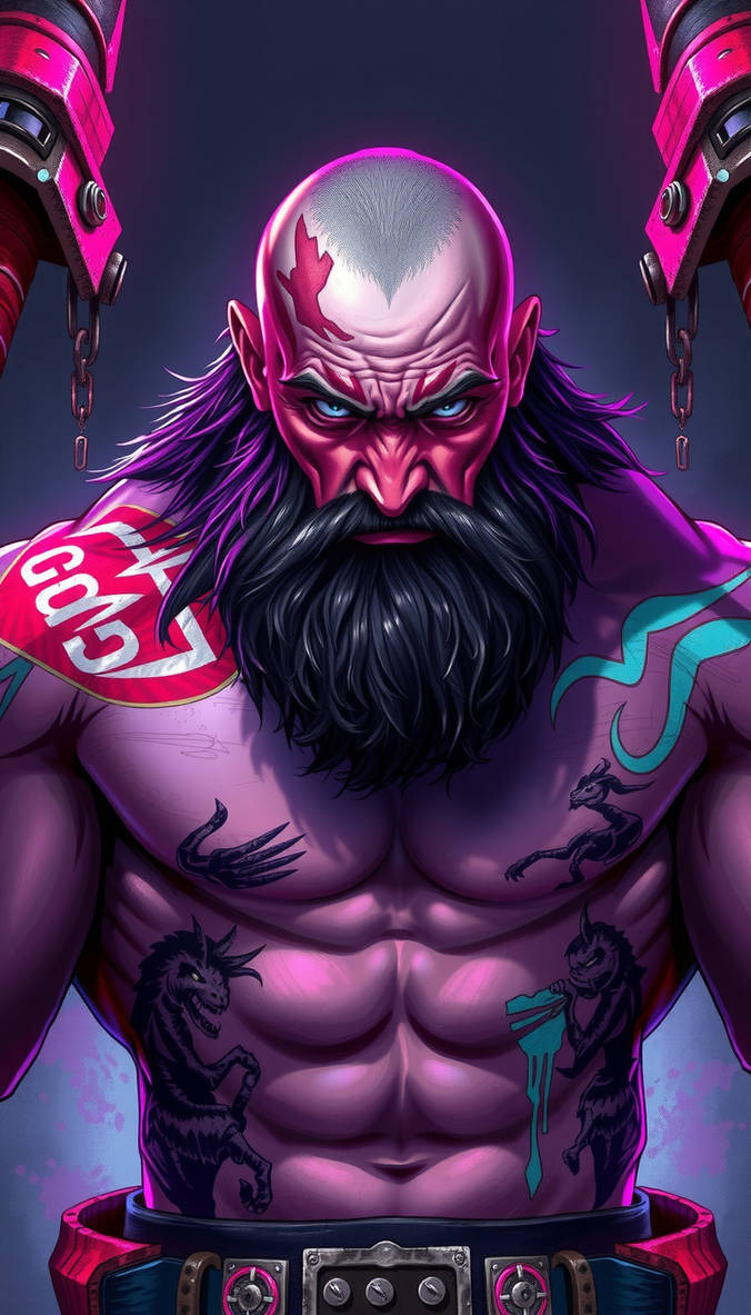 Giant berserker = DreamUp