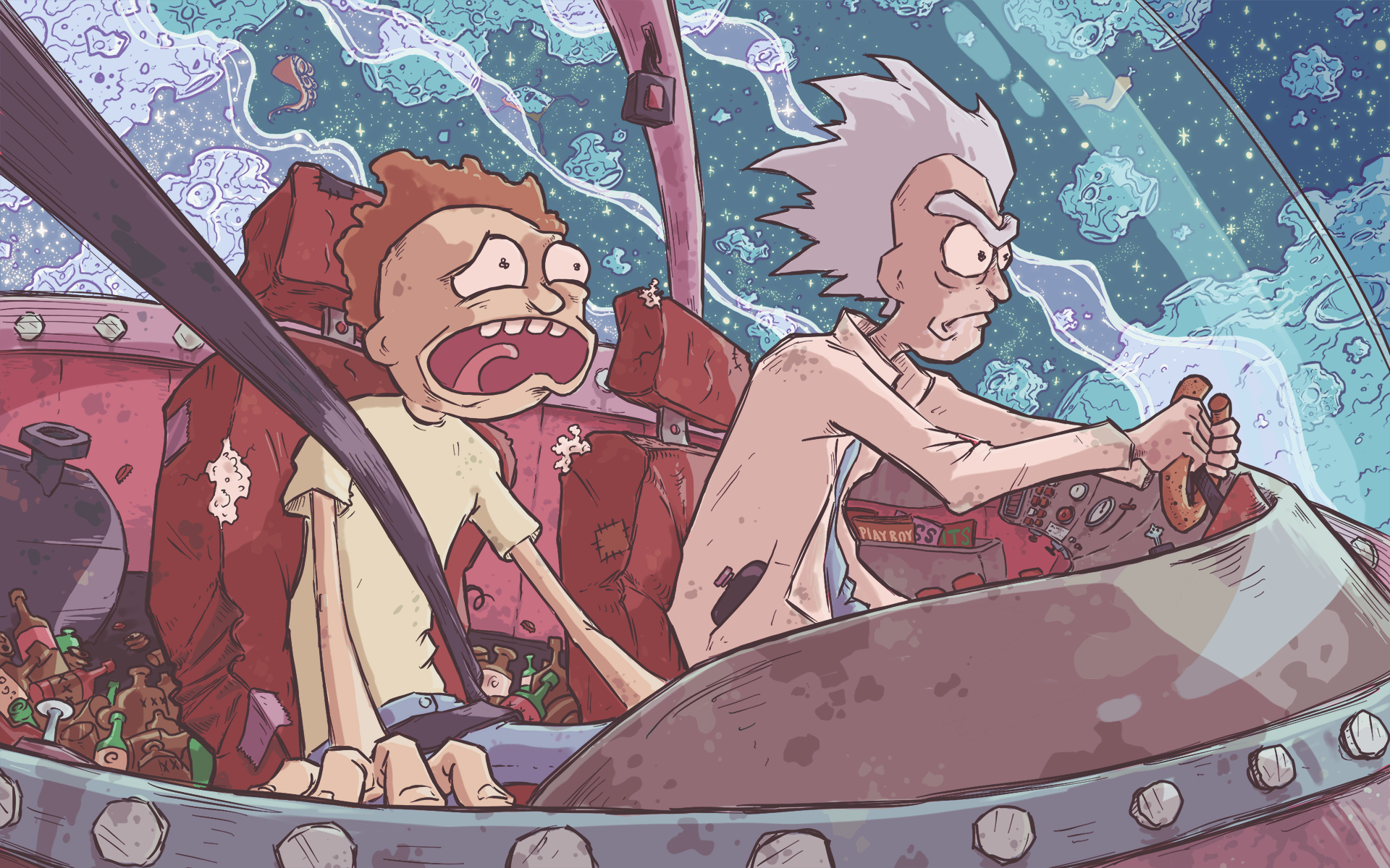 Rick and Morty on X: #fanartfriday H/T:    / X