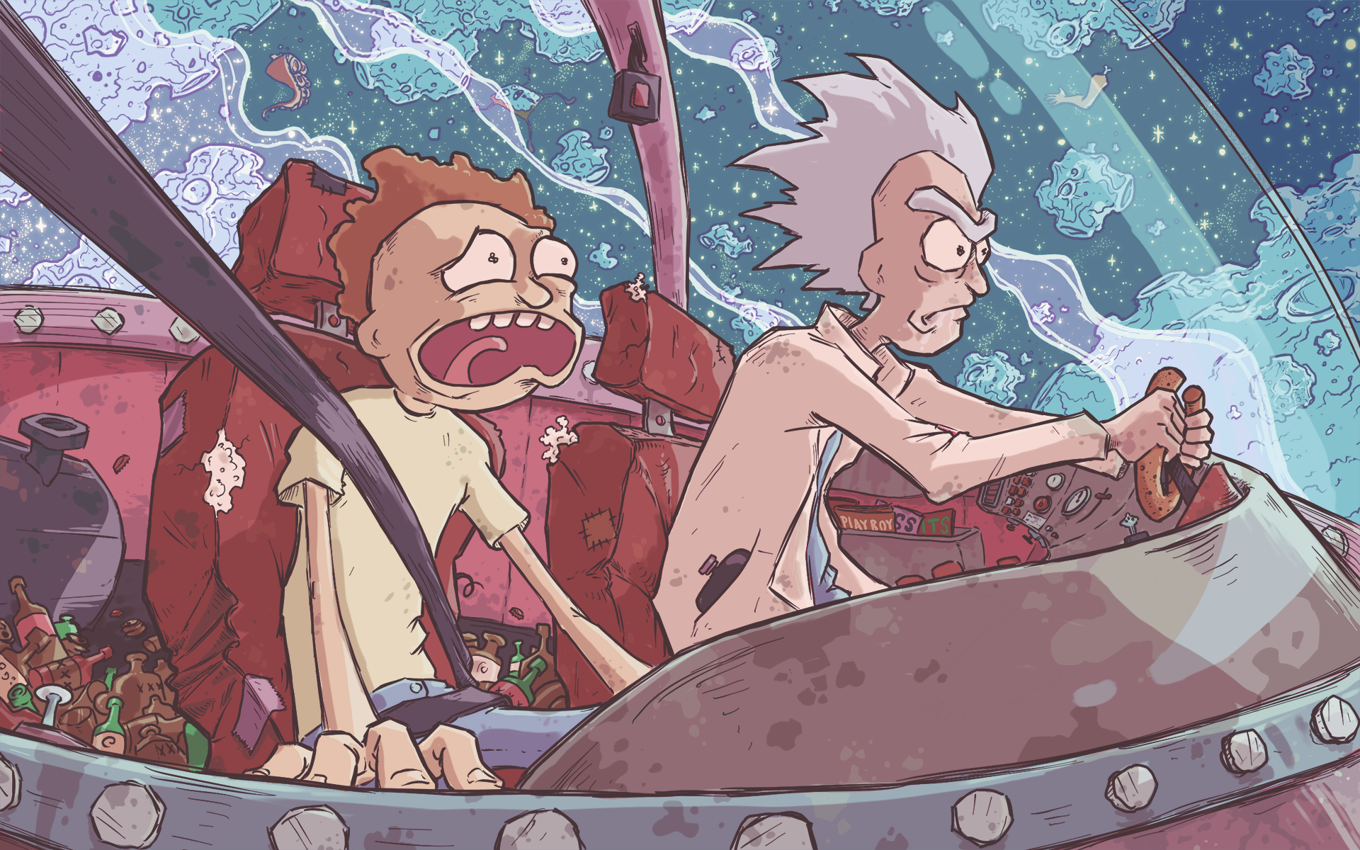 Fan Art Friday - Rick and Morty