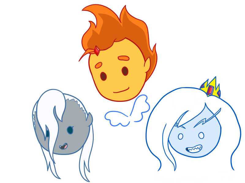 Ashley, Flame Prince, Ice Queen