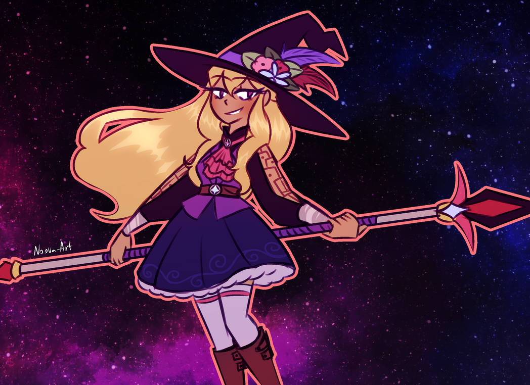 Elizabeth. The witch of space by NoovaArt on DeviantArt
