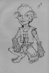 Buck-toothed goblinoid