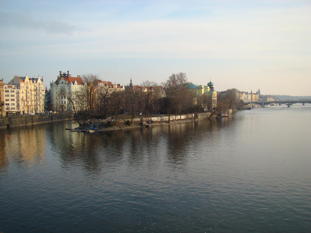 River in Prague