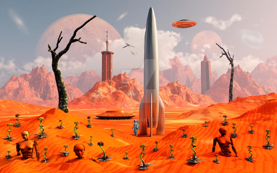 Red World Deviantart Red World. by MasPix on DeviantArt