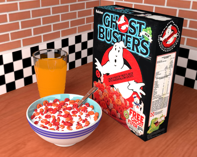 Ghostbusters cereal