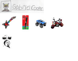 Gabriel Cooper's wish list